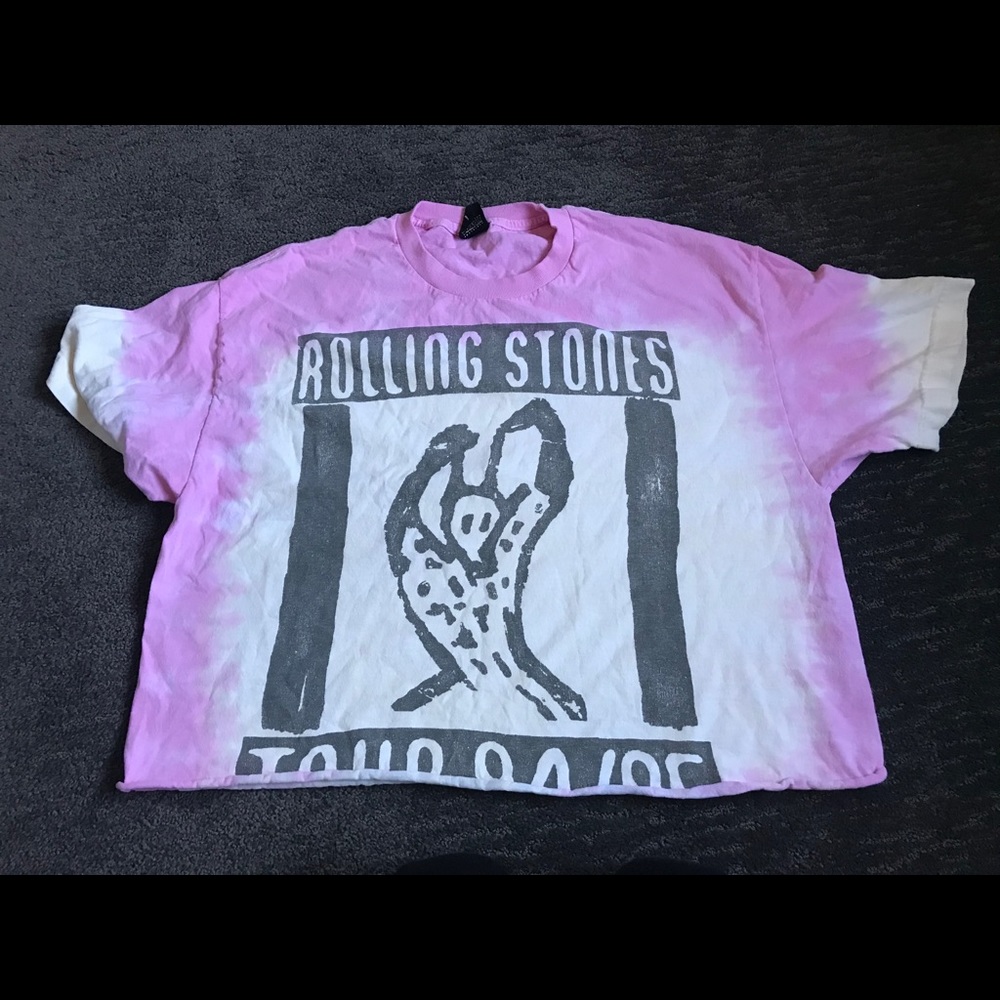 Rolling Stones cut off shirt